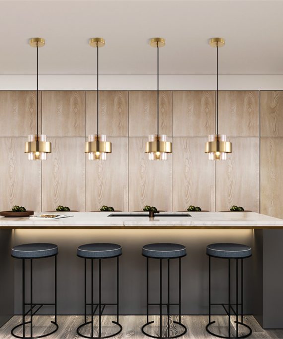 Postmodern Creative Glass Small Pendant Light