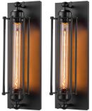 Iron Flute Wall Sconce