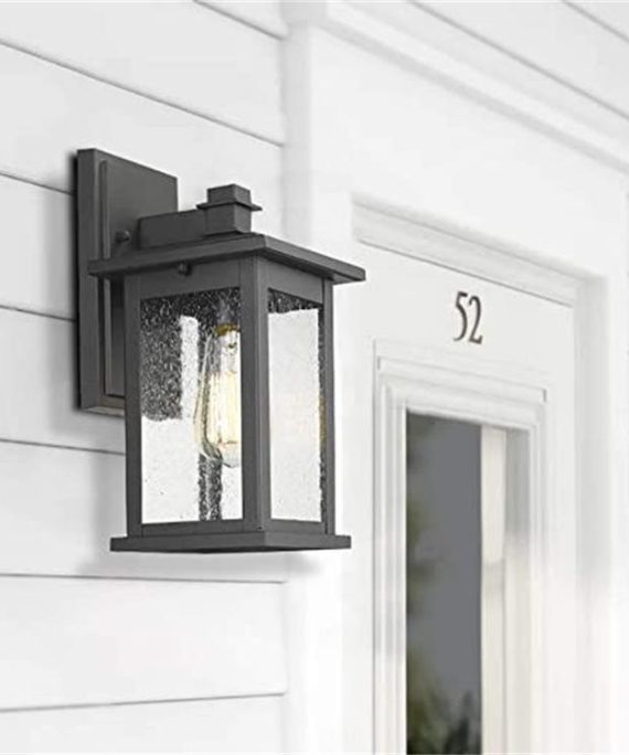 Outdoor Waterproof Aluminum Square Wall Sconce