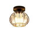 Crystal Single Head Iron Ceiling Light Decorative Lamps and Light Fixtures