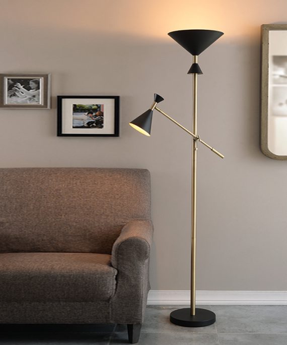 Light luxury simple torch floor lamp