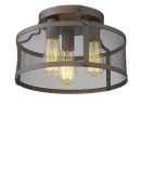 Creative dining room kitchen round industrial style ceiling light