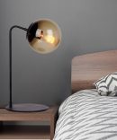 Nice Art Glass Shade Table Lamp Living Room Bedroom Bedside Reading Table Lamps